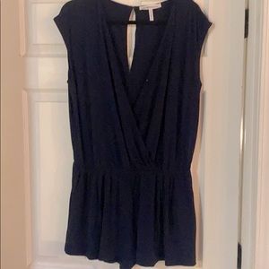 Navy romper